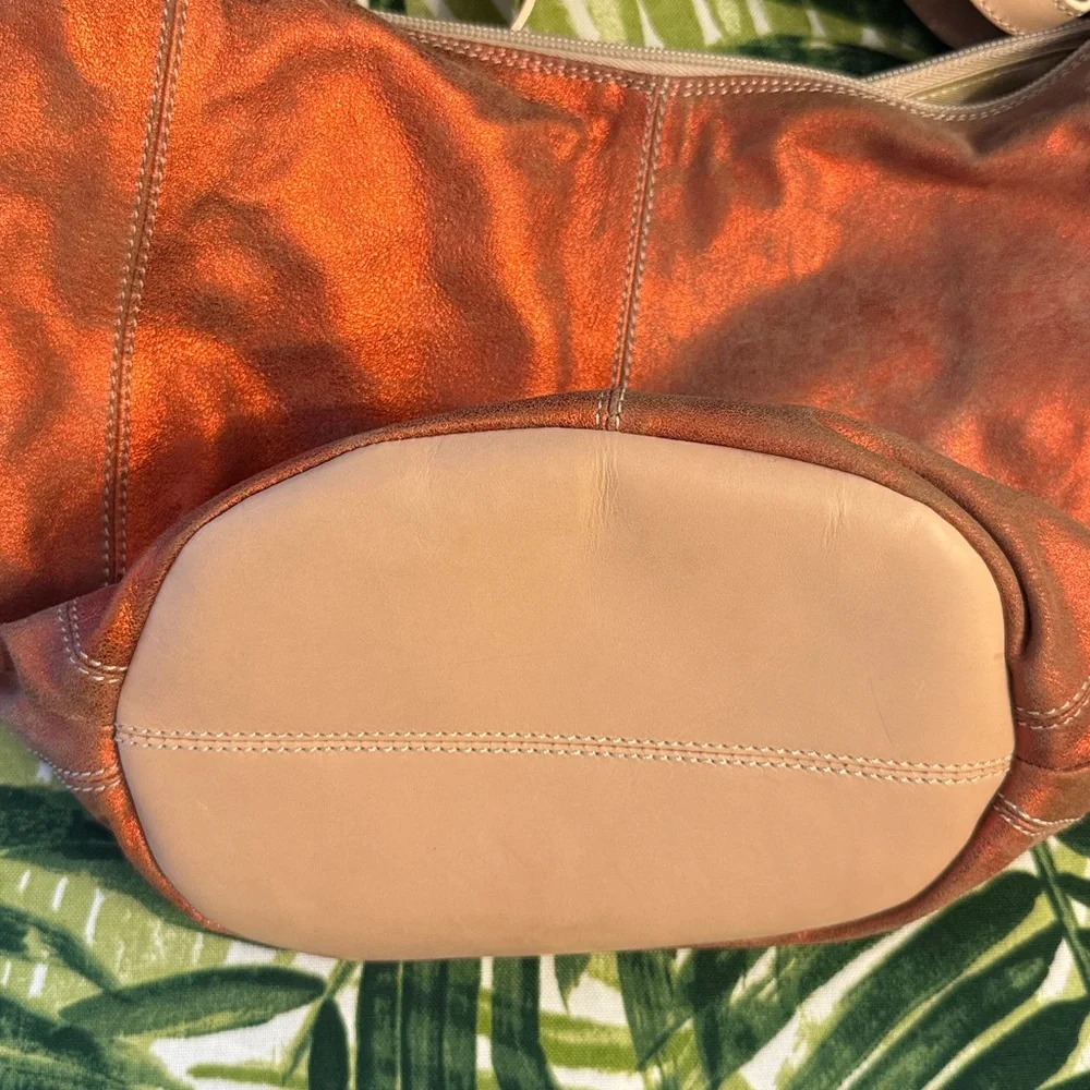 DJP Vintage Leather Hobo Bag